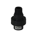 flo® Control U-1000-SM, 1 in nominal, Socket x MNPT end style, SCH 80, PVC, EPDM O-Ring seal