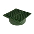 NDS® 772 Heel-Proof Grate With UV Inhibitor, 41.6 gpm at 1/2 in Head Flow Rate, 6 in Pipe, Squared Shape, Domestic