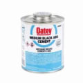 Oatey® 30902 Medium Body ABS Cement, 32 oz Container, Black