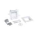 Oatey® Moda™ 37450 Fire-Rated Plain Box With Interlocking Flanges, PVC