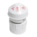 Oatey® Sure-Vent® 39228 Air Admittance Valve With SCH 40 PVC Adapter, 1-1/2 in Nominal, NPT End Style, 6 DFU Flow Rate, PVC Body, Domestic