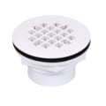 Oatey® 42089 101PS Shower Drain With Plastic Strainer, 2 in Nominal, Solvent Weld Connection, PVC Drain, Domestic