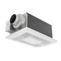 Panasonic WhisperWarm DC™ FV0511VHL1 Ventilation Fan/Heater/Light, 50/80/110 cfm Flow Rate, 4 or 6 in Dia Duct, 10 W Lamp, 120 V, 1600 W