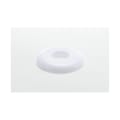 PASCO 2857-W Split-One Floor and Ceiling Plate, 3/4 in IPS Thread, Plastic