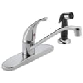 Peerless® P115LF Kitchen Faucet, 1.8 gpm Flow Rate, 8 in Center, Swivel Spout, Polished Chrome, 1 Handles, Import