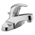Peerless® P136LF-M Centerset Lavatory Faucet, Polished Chrome, 1 Handles, Metal Pop-Up Drain, 1.2 gpm Flow Rate