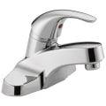 Peerless® P138LF-M Choice Centerset Lavatory Faucet, Polished Chrome, 1 Handles, Grid Strainer Drain, 1.2 gpm Flow Rate