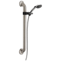 Peerless® P62410 Choice Hand Shower, 3-1/16 in Dia, 1.5 gpm, 60 in L Hose, Polished Chrome, Import
