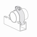 PHD S2006AEG I.P Pipe Clamp, 1-1/2 in, 125 lb Load, Carbon Steel