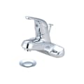 OLYMPIA L-6162 Elite Lavatory Faucet, Polished Chrome, 1 Handles, Brass Pop-Up Drain, 1.2 gpm Flow Rate