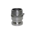 Camlock Fittings SNAPLOCK® F200-AL Type F Camlock Adapter, 2 in, Cam and Groove Male Adapter x MNPT, Aluminum