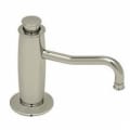 Rohl® LS3550-STN Michael Berman Soap/Lotion Dispenser, Satin Nickel, 12 fl-oz Capacity, Brass