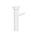 Sioux Chief 231-2 One-Piece DW Dishwasher Tailpiece With Baffle, 1-1/2 in, 8 in L, Direct Tubular Connection, Polypropylene, Domestic