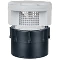 Sioux Chief TurboVent™ 250-11A Small Air Admittance Valve With Adapter, 1-1/2 in, Thread x Hub, ABS Body, Domestic