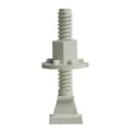 Sioux Chief PlumbPerfect™ 425 Closet Bolt, 2-1/2 in x 1-15/16 to 2-15/16 in L Thread, 2-1/2 to 3-1/2 in OAL, Brass, Domestic