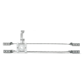 Sioux Chief StrongArm™ 525-161PB Twisted Bracket With PEX Bend LockBlock™, 25 lb Load, Steel, Galvanized