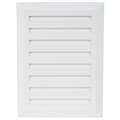 Sioux Chief OxBoxâ„¢ 696-LC Louvered Frame Cover Insert, ABS, Domestic