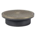 Sioux Chief FinishLine™ 834-6DHNR Adjustable Drain Cleanout, 6 in Cleanout, 2700 lb, 9 in Dia Cover, Ductile Iron