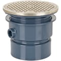 Sioux Chief 852-4PNR Adjustable On-Grade Cleanout, 4 in Cleanout, 4000 lb Load, PVC, Import