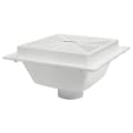 Sioux Chief SquareMax™ 861-3P Floor Sink, Square, 8-5/16 in H, PVC, Domestic