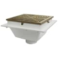 Sioux Chief SquareMax™ 861-3PN Floor Sink, Square, 8-5/16 in H, PVC