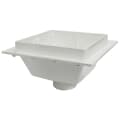 Sioux Chief SquareMax™ 861-3PX Floor Sink, Square, 8-5/16 in H, PVC, Domestic