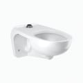 Sloan® 2102459 ST-2459-A Water Closet, Elongated Bowl, 1.1/1.6 gpf, White, Import