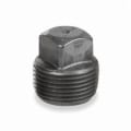 1/2" BLK STEEL SOLID SQ HD PLUG