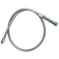 T & S B-0060-H Flexible Hose With Gray Handle, 3/4-14 UN Female Inlet/Outlet Connection, Stainless Steel, 60 in L Spray Hose, Domestic