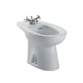 Toto® BT500AR#11 Contemporary Sleek Bidet Toilet, Piedmont®, 15 in H Rim, 8-1/4 in Rough-In, Colonial White, Import