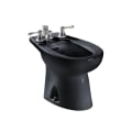 Toto® BT500B#51 Contemporary Sleek Bidet Toilet, Piedmont®, 15 in H Rim, 8-1/4 in Rough-In, Ebony, Import