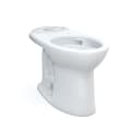 Toto® C776CEFG#01 Universal Height Toilet Bowl With CEFIONTECT® Technology, Drake®, Cotton White, Elongated Shape, 12 in Rough-In, 16-1/8 in H Rim, 2-1/8 in Trapway
