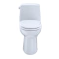Toto® MS854114SL#01, Elongated Bowl, 17-11/16 in H Rim, 12 in Rough-In, 1.6 gpf Flush Rate, Cotton White, Domestic