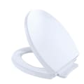 Toto® SS113#01, Round Bowl, Polypropylene, Cotton White, Slow Close Hinge, Import