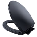 Toto® SS114#51 SS114, Elongated Bowl, Polypropylene, Ebony, Slow Close Hinge, Import