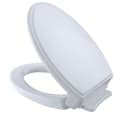 Toto® SS154#01, Elongated Bowl, Polypropylene, Cotton White, Slow Close Hinge, Import