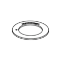 Toto® THU407 Drain Valve Seal Gasket, For Use With Drake® II CST454CEF and CST454CEFG 1.28 gpf Elongated Toilet