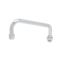 T & S 060X Swing Nozzle With Stream Regulator Outlet, For Use With T&S Swivel Outlet Faucet, Brass, Polished Chrome, Import