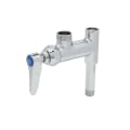 T & S B-0155-LN Add-On Faucet, 9.46 gpm Flow Rate, Polished Chrome, 1 Handles, Domestic