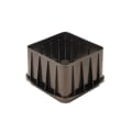 Tuf-Tite® B1 Stackable Riser, For Use With 4-Hole Distribution Box, HDPE, Black, Domestic