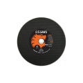 U.S.SAWS MN37843UA Combination Abrasive Blade, 14 in Dia Blade, 1/8 in W, 1 in/20 mm Arbor/Shank