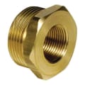 Uponor A2133275 Manifold Bushing, R32 x 3/4 in, Male x FNPT, 125 psi, Brass