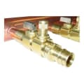 Uponor ProPEX® Q2821263 Valved Manifold With Ball and Balancing Valves, 2 in Inlets x (12) 5/8 in ProPEX Outlets, Copper