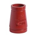 Victaulic® AD44050PDL 50-C AWWA Concentric Reducer, 4 x 3 in, Grooved, Ductile Iron