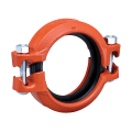 Victaulic® C100107GE0 107N Rigid Coupling, 10 in Nominal, Grooved End Style, Ductile Iron, Galvanized