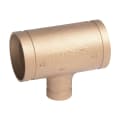 Victaulic® FC68625C0C Reducing Tee, 3 x 3 x 2 in, Grooved, Wrot Copper