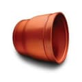 Victaulic® AGS™ WG81050PF0 W50 Concentric Reducer, 14 x 10 in, AGS Grooved, Ductile Iron, Orange Enamel