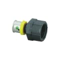 Viega 49224 PureFlow® Model V5613.1 Adapter, 3/8 x 1/2 in, PEX Press x ManaBloc® Port, Polymer, Domestic