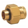 WATTS® 0009882 Dielectric Union, 1 in Nominal, Solder x FNPT End Style, Brass, Domestic