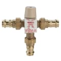 WATTS® 6550791 LFMMV Thermostatic Mixing Valve, 1/2 in Nominal, Threaded Union End Style, 150 psi Pressure, 20 gpm Flow, Copper Silicon Alloy Body, Domestic
